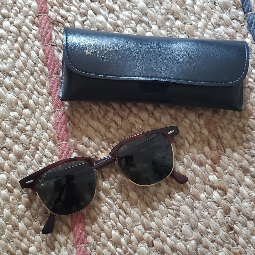Vintage Rayban Clubmaster Sunglasses
